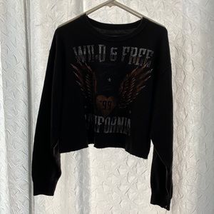 Hollister Cropped sweatshirt
